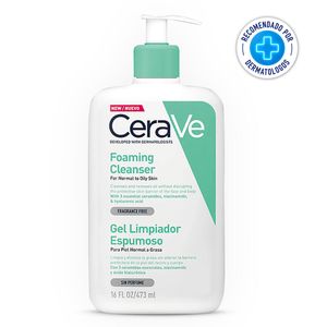 Cerave Gel Limpiador Espumoso X 473 Ml