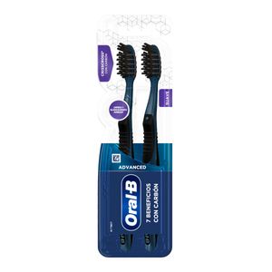 Cepillo Dental Oral B Advanced 7 Beneficios Carbon X 2 Und
