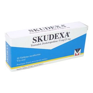 Skudexa Tramadol/dexketoprofeno 75/25 Mg X 10 Tabl