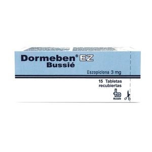 Dormeben Ez Eszopiclona 3 Mg X 15 Tabl