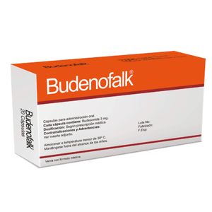 Budenofalk Budesonida 3 Mg X 20 Cap