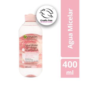 Agua Micelar Garnier Con Agua De Rosas Frasco X 400 Ml
