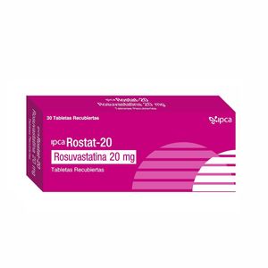 Rostat Rosuvastatina 20 Mg X 30 Tabl