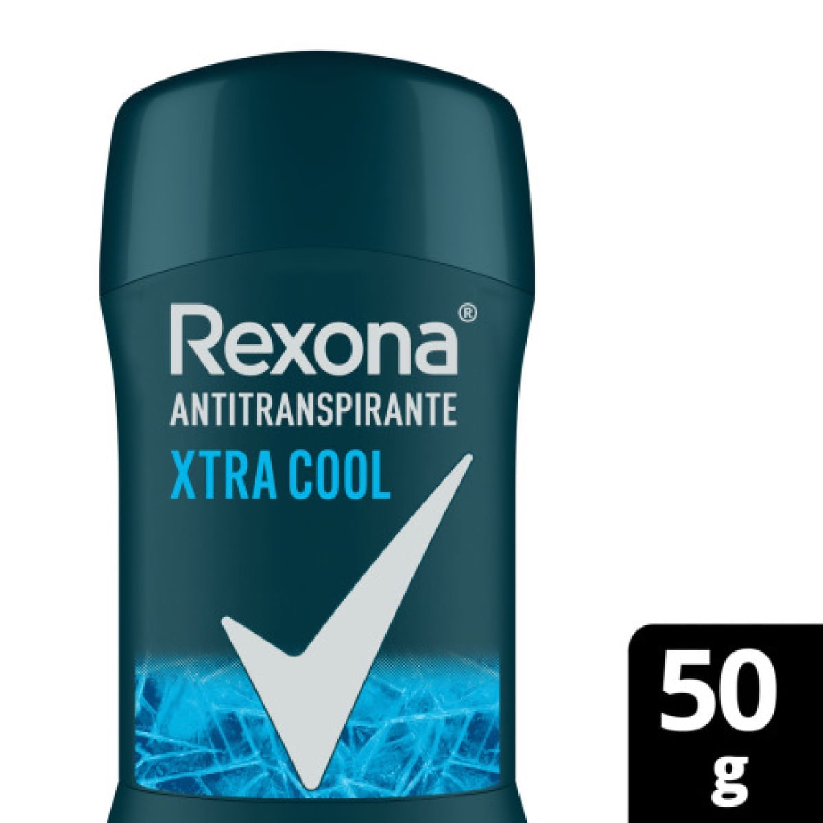 Desodorante Rexona Barra Men Extra Cool Frasco X 50 Gr