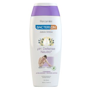 Jabon Intimo Bacterion Ph Defense Neutro X 250 Ml