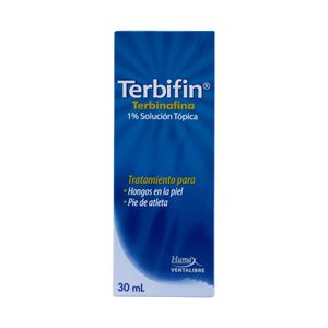 Terbifin Terbinafina 1% Solucion Topica X 30 Ml