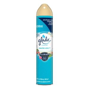 Glade Ambientador Aerosol Paraiso Azul X 400 Ml