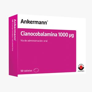 Ankermann Cianocobalamina 1000 Mcg X 50 Tabl