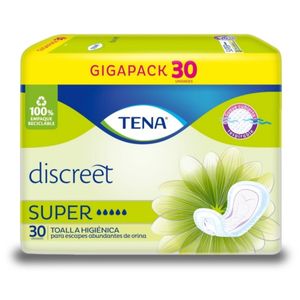 Tena Toalla Discreet Super X 30 Und