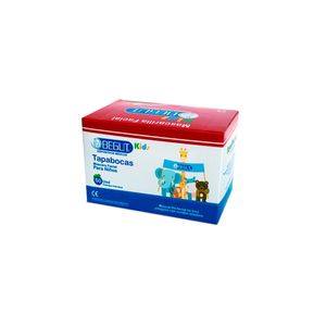 Tapabocas Quirurgico Kids X 50 Und Empaque Individual