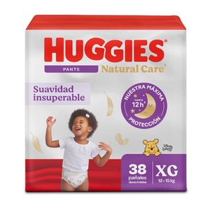 Panal Huggies Natural Care Pants Talla Xg/4 X 38 Und