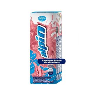 Alpin Fresa Caja X 200 Ml