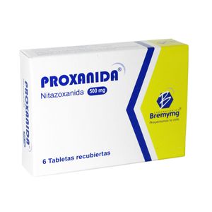 Proxanida Nitazoxanida 500 Mg X 6 Tabl