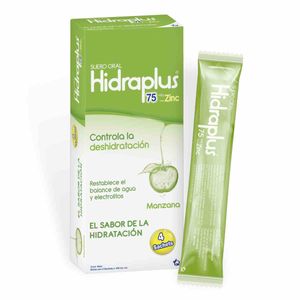 Hidraplus Zinc 75 Manzana X 4 Sachets X 100 Ml