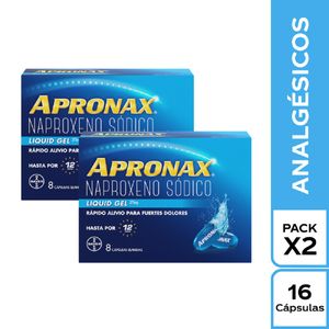 Apronax Lg Naproxeno 275 Mg Pague 14 Lleve 16 Tabl