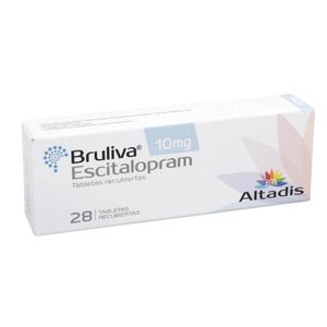 Bruliva Escitalopram 10 Mg X 28 Tabl