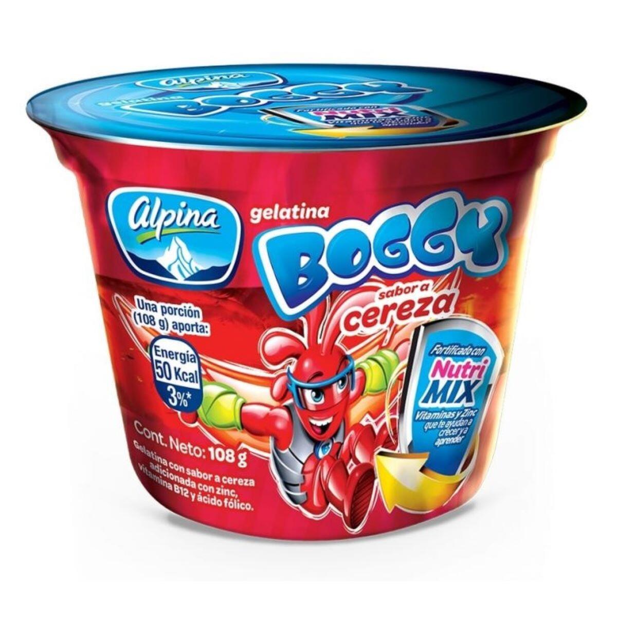GELATINA BOGGY CEREZA VASO X 108 GR