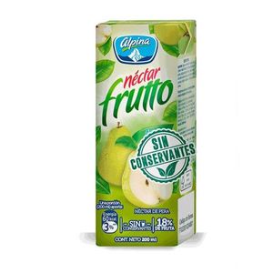 Jugo Nectar Frutto Pera Caja X 200 Ml