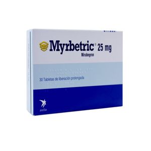 Myrbetric Mirabegron 25 Mg X 30 Tabl