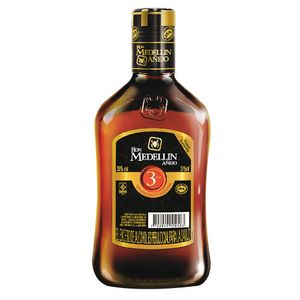 Ron Medellin Anejo 3 Anos  X 375 Ml