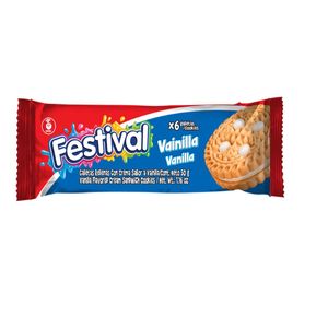 Galletas Festival Vainilla X 50 Gr