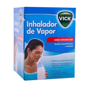 Vaporizador Portatil Vick V1300n-v Gratis 5 Almohadillas Aromaticas