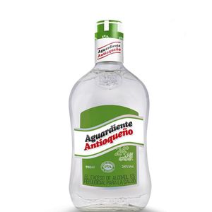 Aguardiente Antioqueno Sin Azucar Verde Botella X 750 Ml