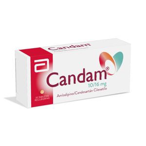Candam Amlodipino/candesartan 10/16 Mg X 30 Tabl