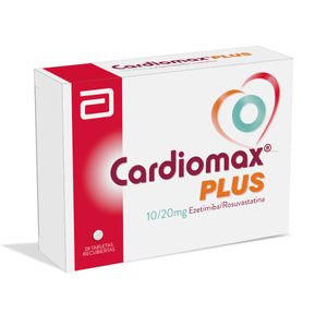 Cardiomax Plus Ezetimiba/rosuvastatina 10/20 Mg X 28 Tabl