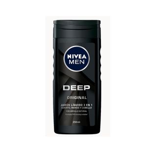 Jabon Liquido Corporal Nivea Men Deep X 250 Ml