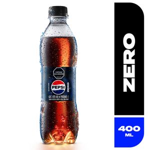 Gaseosa Pepsi Cero Botella X 400 Ml