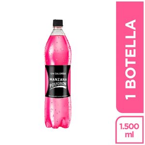 Gaseosa Manzana Postobon Cero Botella X 1.5 Lt