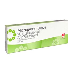 Microgynon Suave Etinilestradiol/levonorgestrel 0.02/0.1 Mg X 21 Grageas