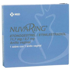Nuvaring Anillo Vaginal Caja X 1 Und