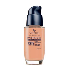 Base Maquillaje Vogue Mate Natural Avellana