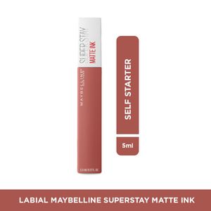 Labial Maybelline Super Stay Matte Ink City Self Starter X 5 Ml