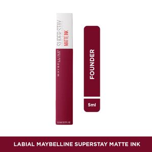 Labial Maybelline Super Stay Matte Ink City Founder X 5 Ml