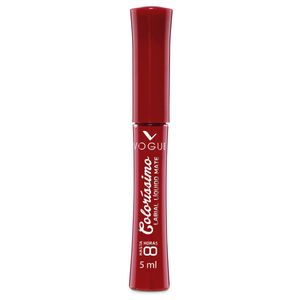 Labial Liquido Vogue Colorissimo Carnaval X 5 Ml
