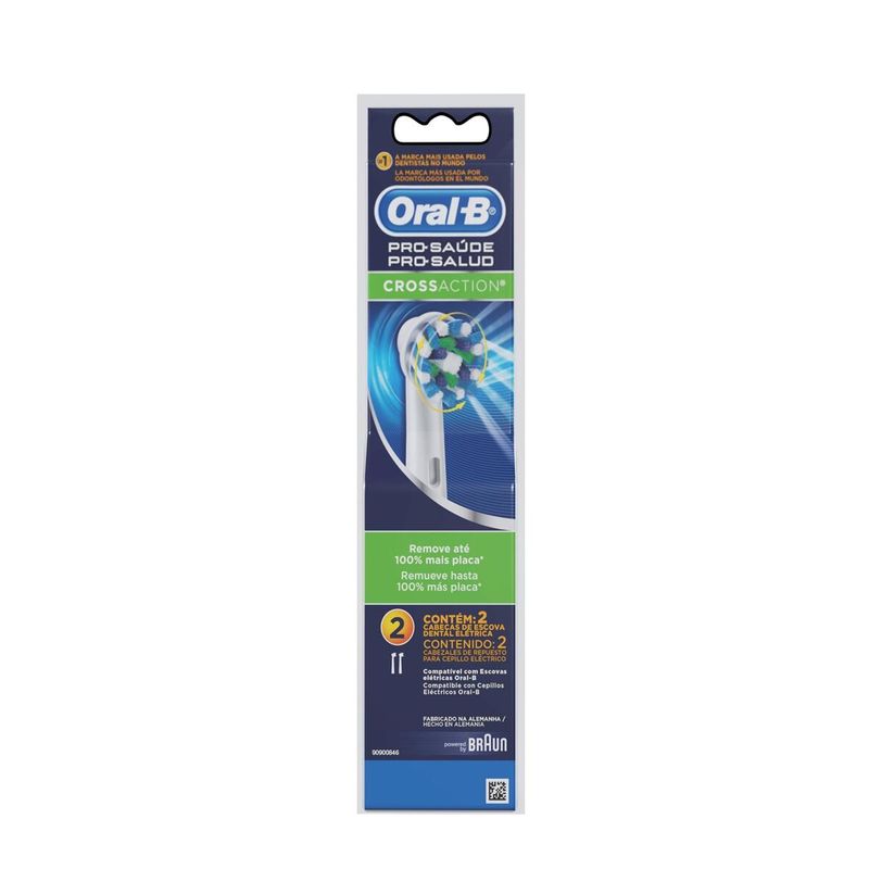 Repuesto Cepillo Dental Oral B Electrico Cross Action X Und