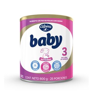 Formula Infantil Alpina Baby 3 Nutrimax X 800 Gr