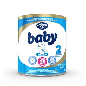 Formula Infantil Alpina Baby 2 Nutrimax X 800 Gr