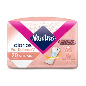 Protectores Diarios Nosotras Pro-defense V X 20 Und