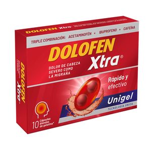 Dolofen Xtra Ibuprofeno/cafeina/acetaminofen X 10 Cap