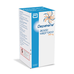 Depakene Acido Valproico 250 Mg X 50 Cap