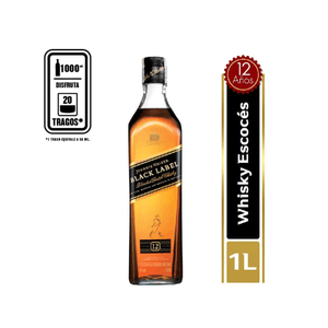 Whisky Black Label  X 1000 Ml