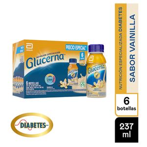 Glucerna Liquido Vainilla X 237 Ml Pack X 6 Und