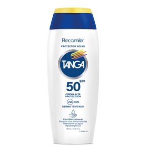 Protector Solar Tanga Spf 50 Crema X 130 Ml