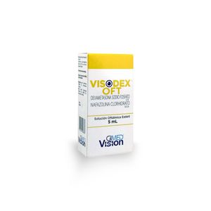 Visodex Oft Nafazolina/dexametasona 1/0.12 Mg Oftalmica X 5 Ml