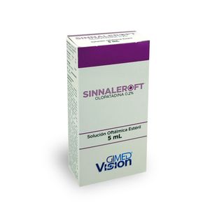 Sinnaleroft Olopatadina 2 Mg Oftalmica X 5 Ml