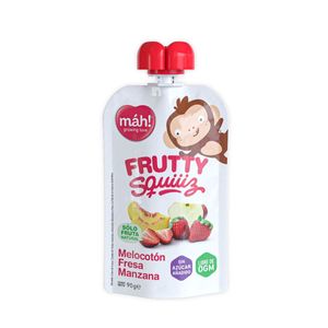 Compota Mah Melocoton Fresa Manzana X 90 Gr